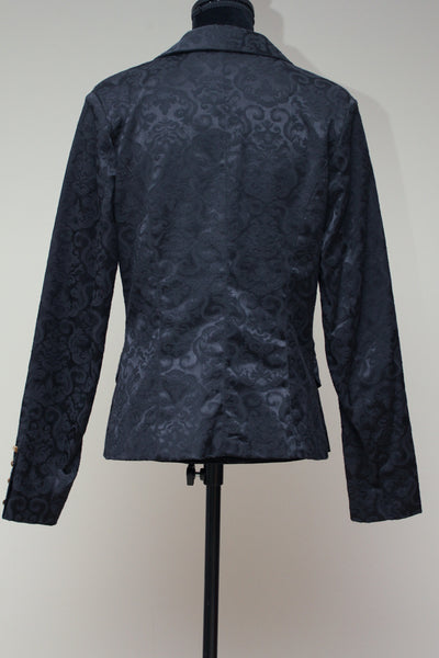 Black patterned blazer