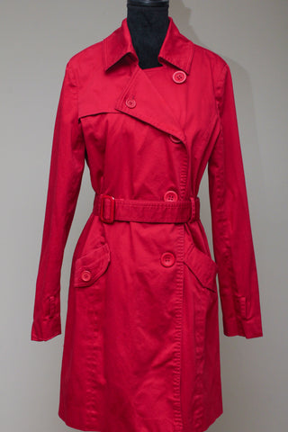 Red fall coat