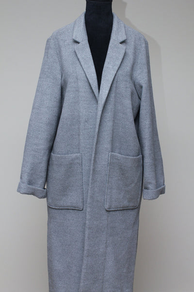Grey fall coat